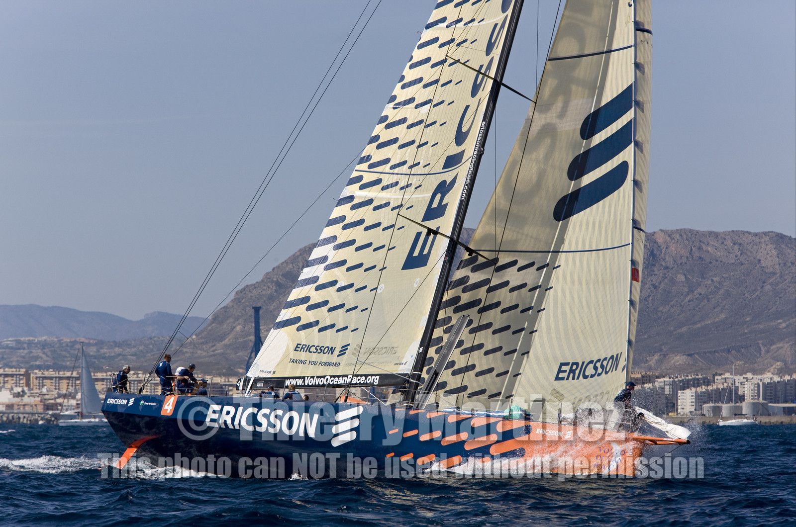 VOLVO OCEAN RACE - 2008 2009. IN-PORT RACE in Alicante-Spain.