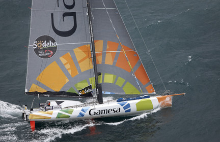 VENDEE GLOBE 2012 13 , Start 10 Nov 2012.