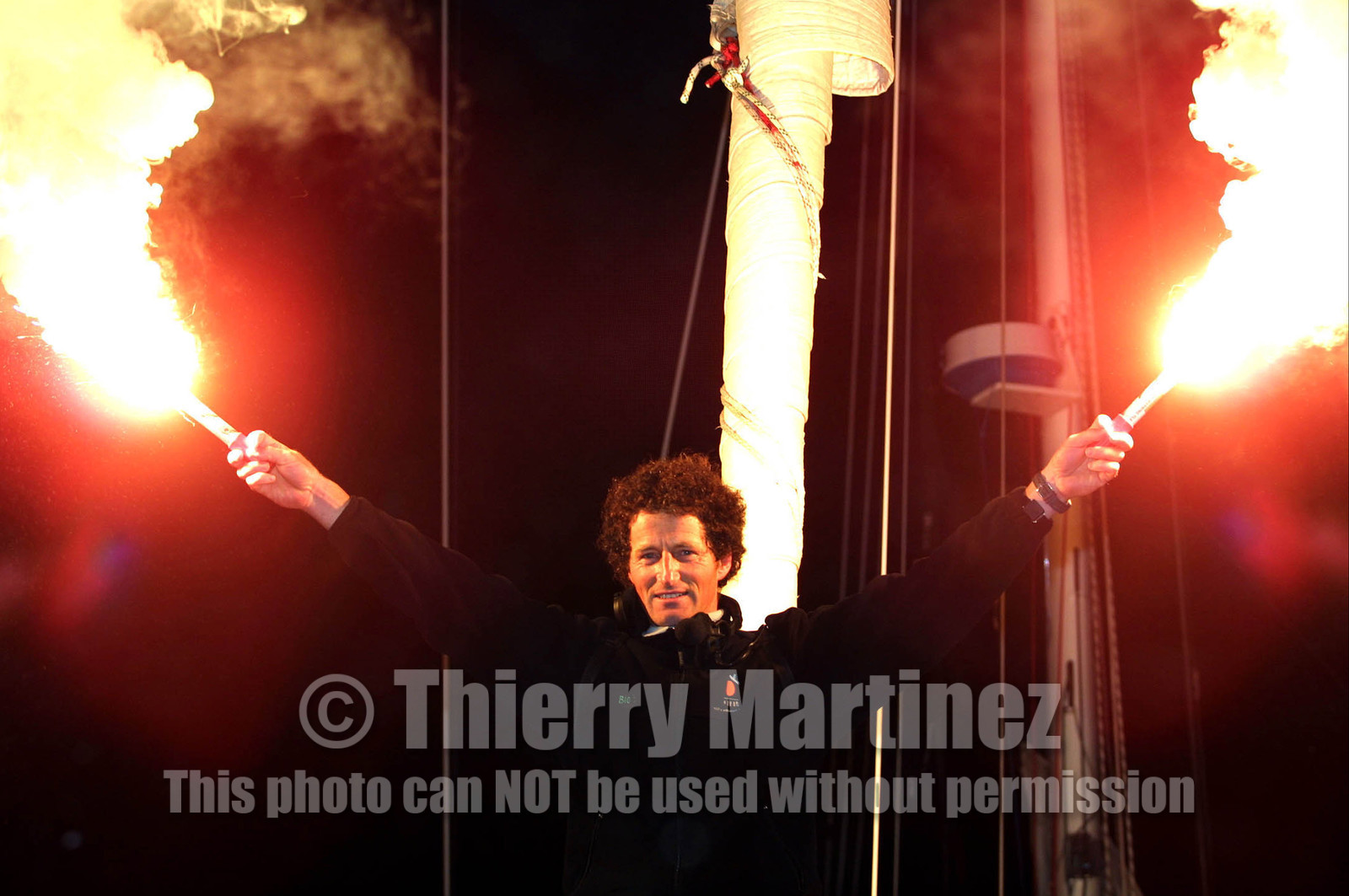 2000 Vendee Globe Winner. Les Sables d'Olonne(FRA)