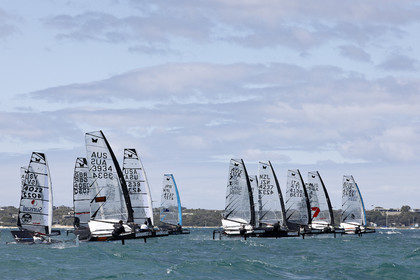 2015 McDougall + McConaghy Moth Worlds. Sorrento - VIC AUSTRALIA  . 6 16 January 2015. Organize by Sorrento Sailing Couta Boat Club.