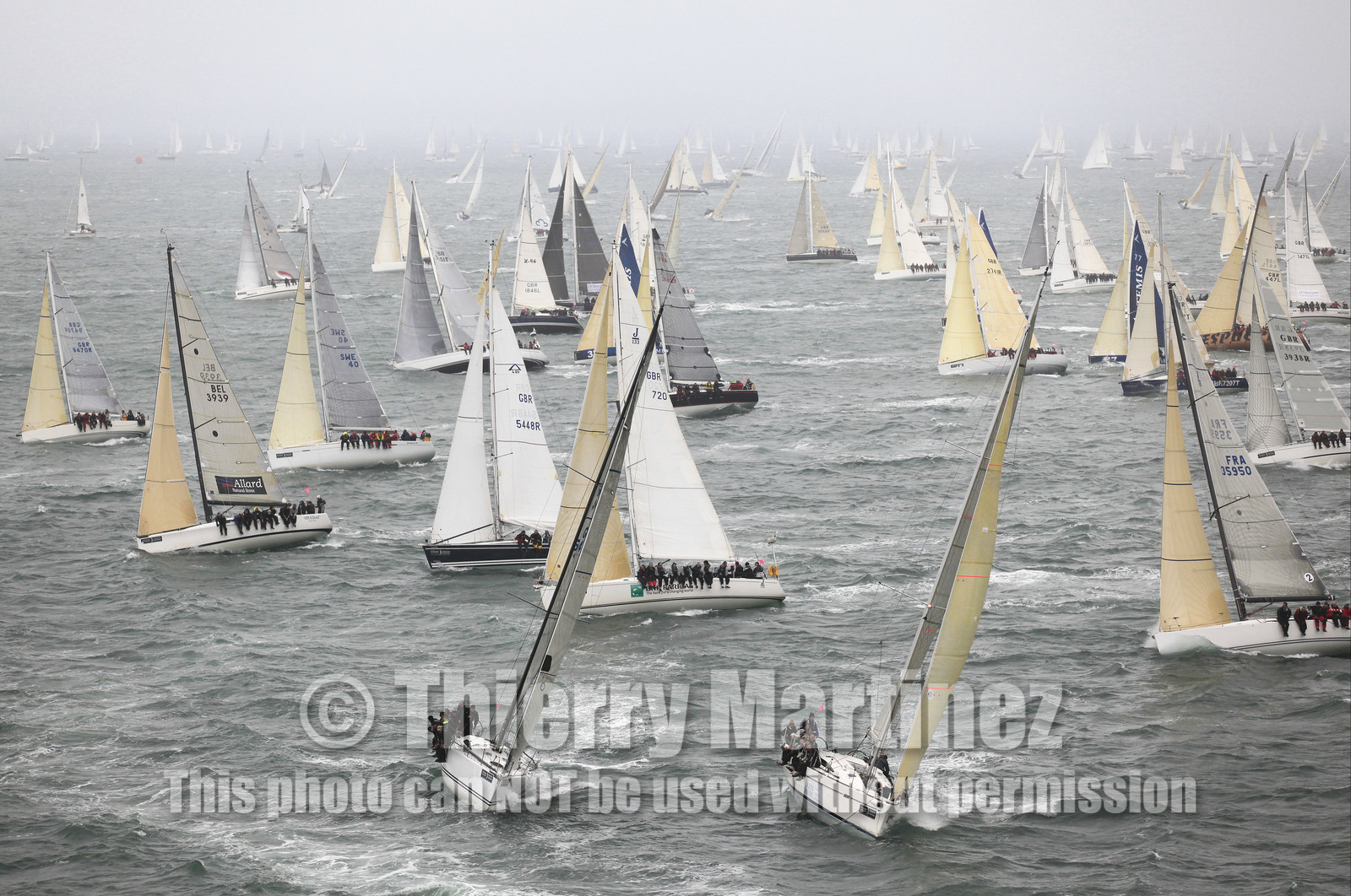 JP Morgan Asset Management Round The Island Race. 80th Anniversary race.