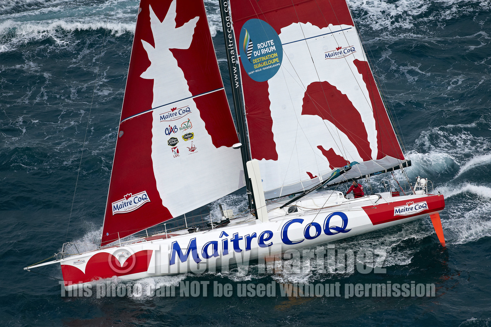 2014 ROUTE DU RHUM-DESTINATION GUADELOUPE, SOLO SAILING TRANSATLANTIC : ST MALO (FRA)   POINTE A PITRE-GUADELOUPE (FRENCH WEST INDIES)