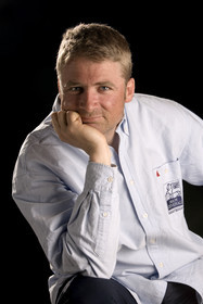 Yann Elies , skipper GENERALI IN STUDIO March 2006