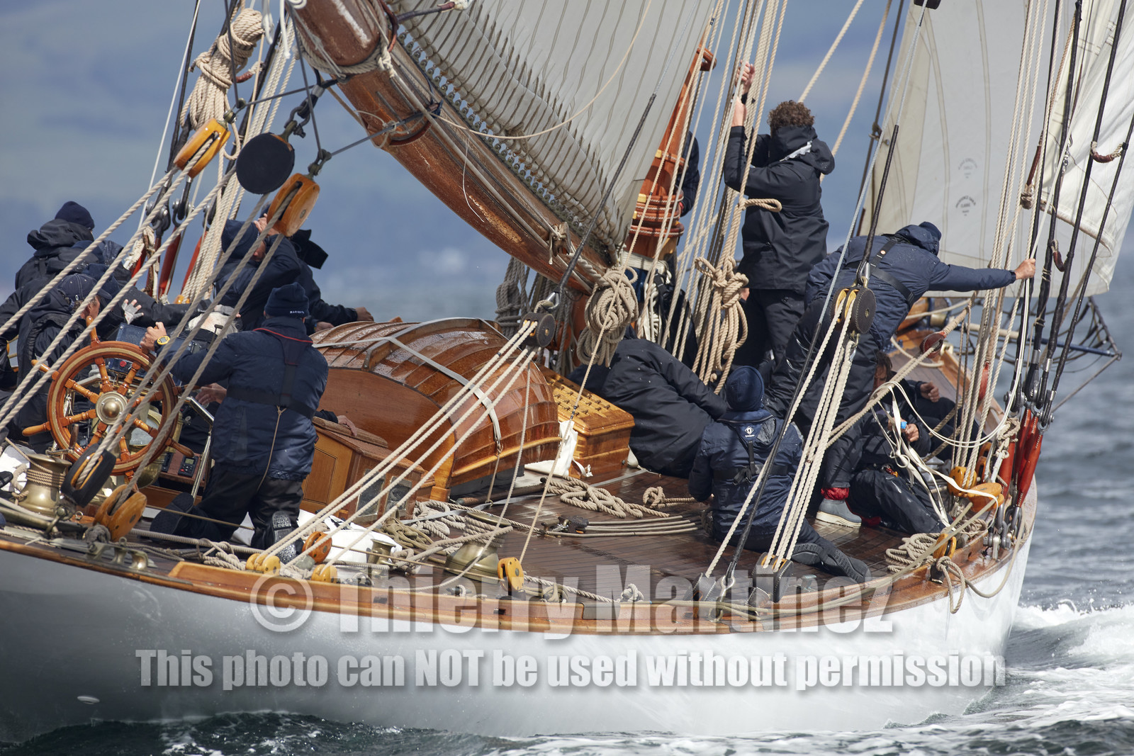 22_17006   © Thierry Martinez.FAIRLIE,SCOTLAND - UK 12th June 20222022 RICHARD MILLE FIFE REGATTA.Day 2 : LARGS to ROTHESAY