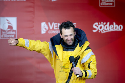 2012 13 VENDEE GLOBE ; Alessandro di Benedetto (FRA ITA) TEAM PLASTIQUE