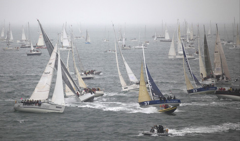 JP Morgan Asset Management Round The Island Race. 80th Anniversary race.