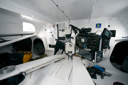 2012 13 VENDEE GLOBE. François Gabart (FRA) MACIF  Winner .