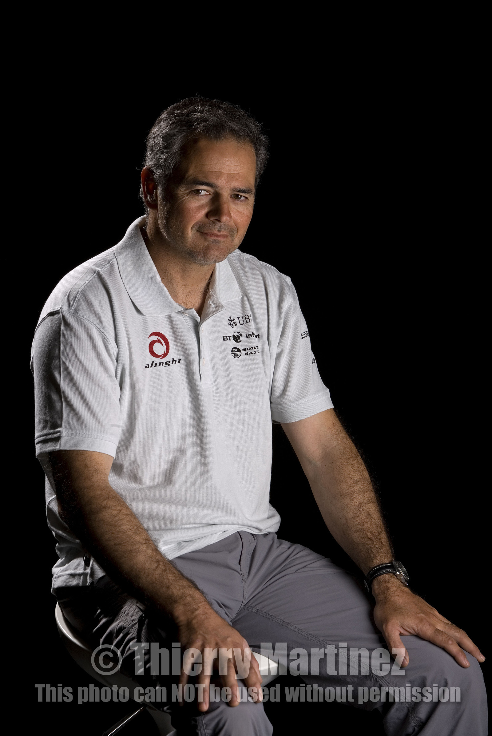 Alinghi - Valencia (Spain) April 2007..