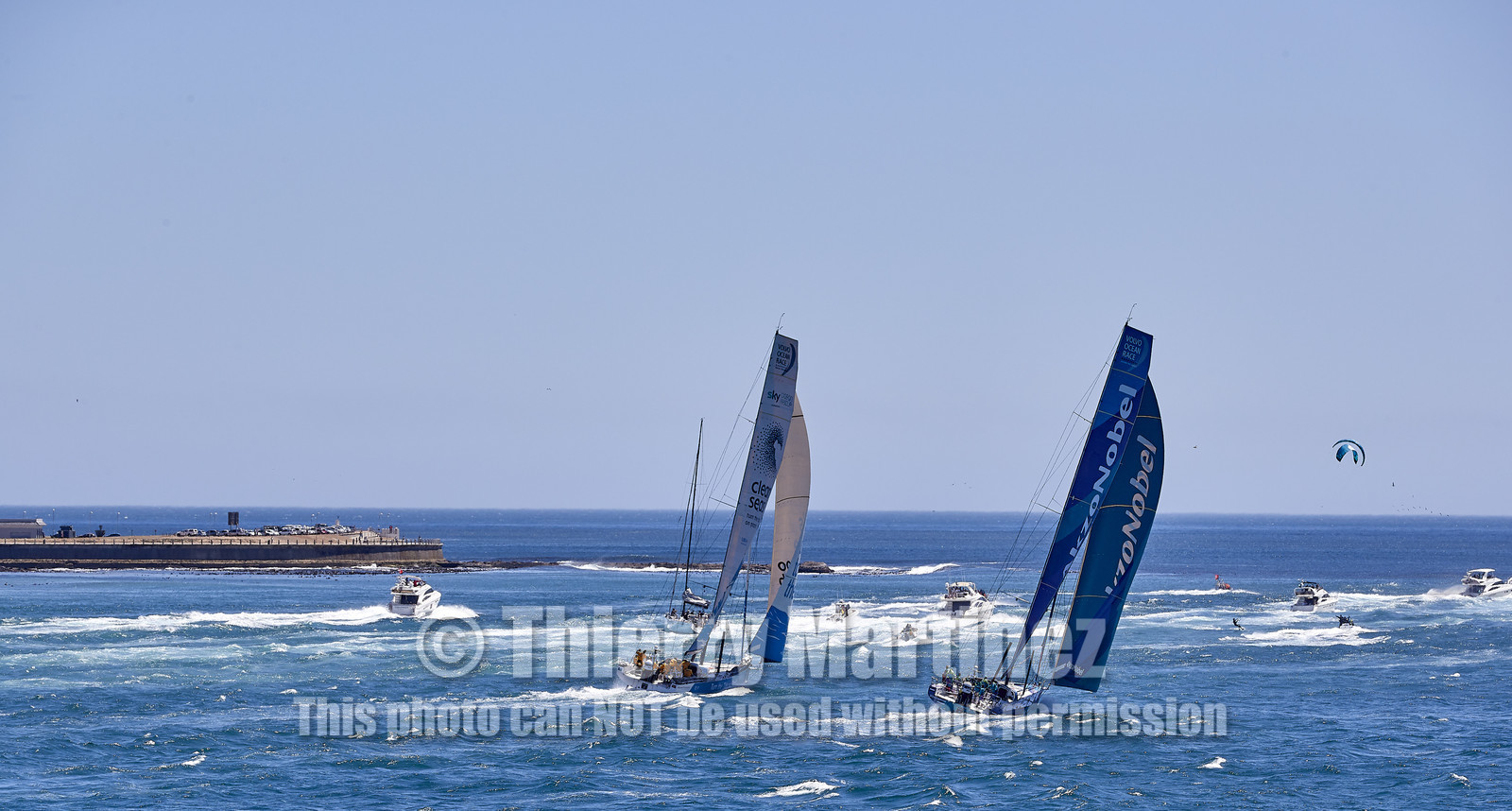 team AkzoNobel  in Volvo Ocean Race 2017-18.
