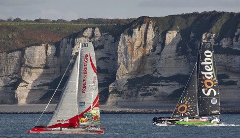 Départ Transat Jacques Vabre 2015.