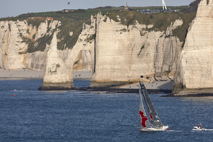 Départ Transat Jacques Vabre 2015.
