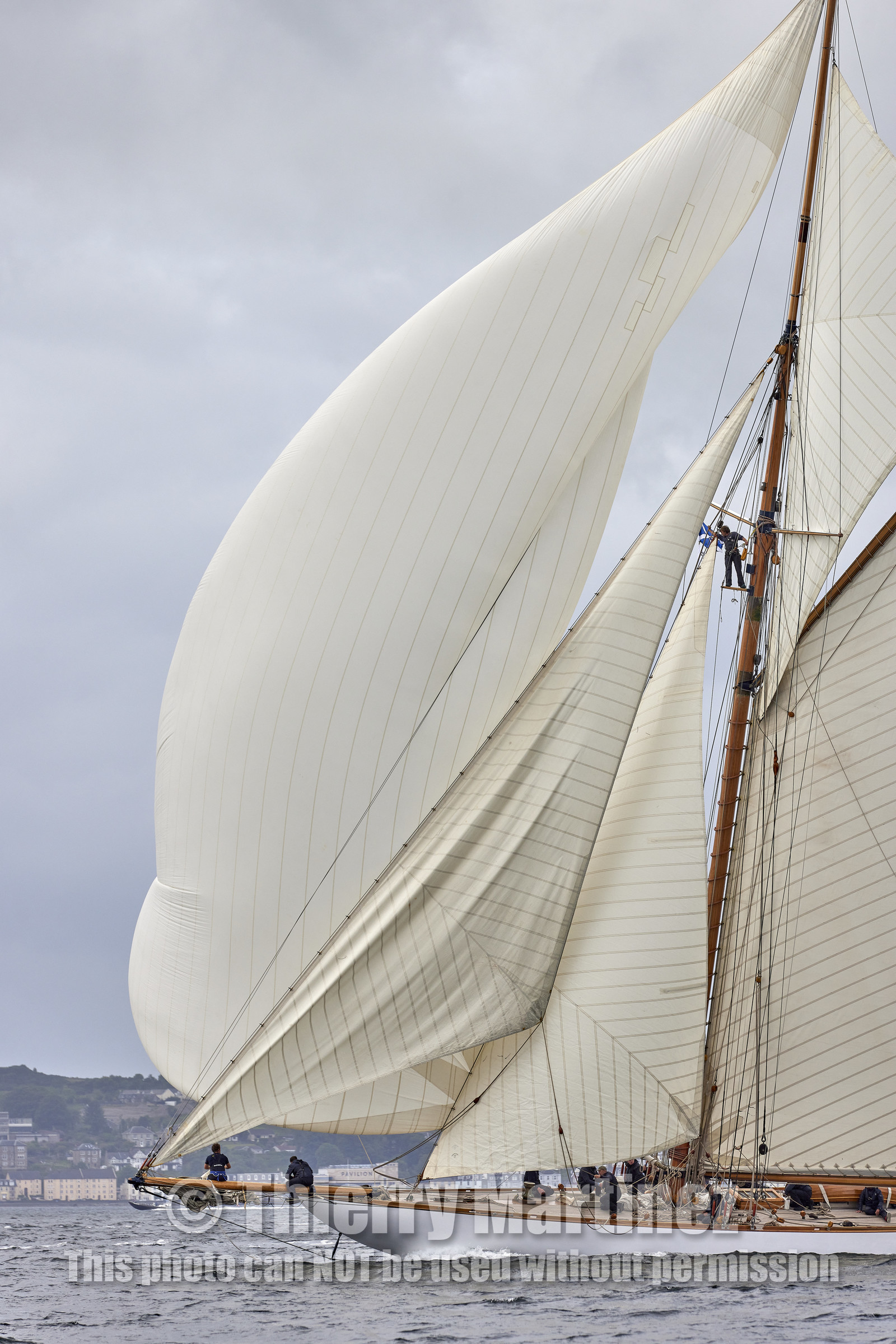 22_17006   © Thierry Martinez.FAIRLIE,SCOTLAND - UK 13th June 20222022 RICHARD MILLE FIFE REGATTA.Day 3;