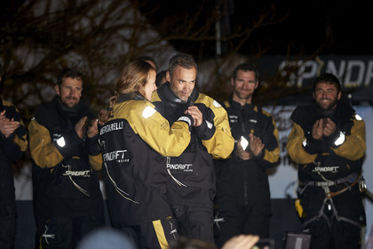 MAXI  SPINDRIFT 2 Jules Verne trophy  2015 2016 attempt.
