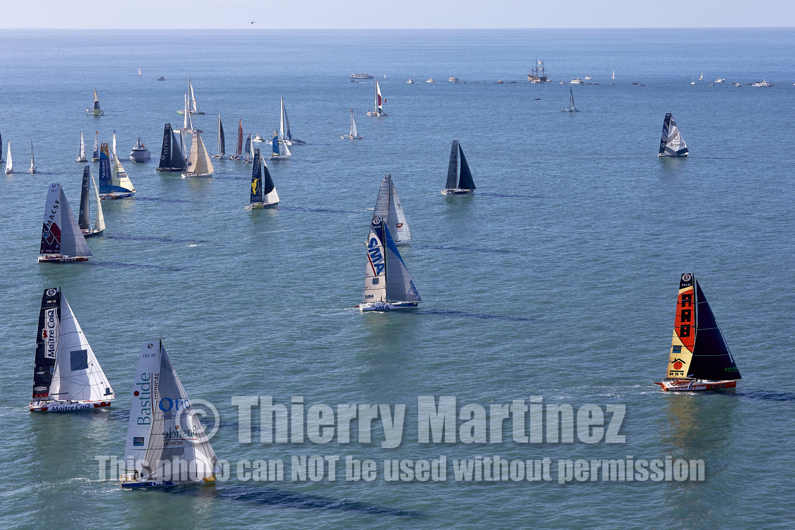 Départ Transat Jacques Vabre 2015.