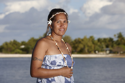 15_026756  ©ThMartinez Sea&Co.  RANGIROA - ARCHIPEL des TUAMOTU. POLYNESIE FRANCAISE .  8 Février 2015. ..Lucia