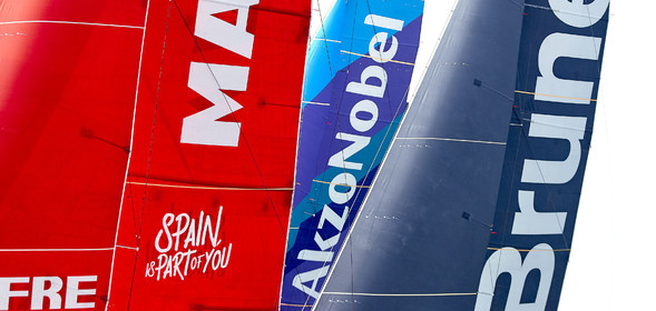 team AkzoNobel  in Volvo Ocean Race 2017-18.