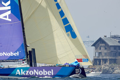 team AkzoNobel  in Volvo Ocean Race 2017-18.