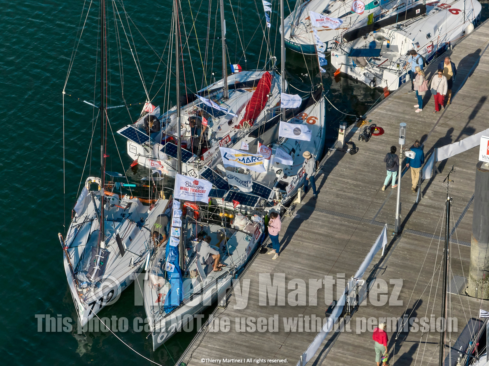 23_21213   © Thierry Martinez. LES SABLES D'OLONNE, 85 - FRANCE 22 septembre 2023.MINI TRANSAT 2023. Départ le 24 septembre.Les Sables d’Olonne (FRA)    Santa Cruz de la Palma ( Canaries)    St François ( Guadeloupe): 4050 NM.