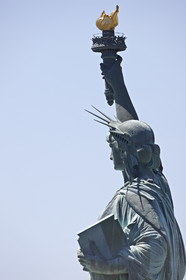 Aerial view of New York City (USA).