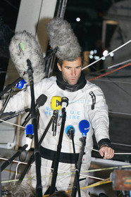 2012 13 VENDEE GLOBE. Armel Le Cleac'h (FRA) BANQUE POPULAIRE 2nd .