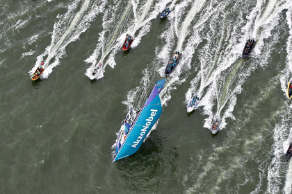 team AkzoNobel  in Volvo Ocean Race 2017-18.