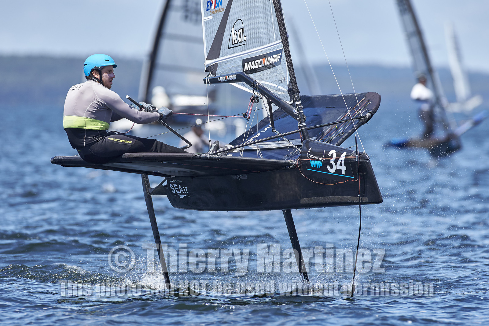 Championnats d'EUROPE de Moth International 2016.