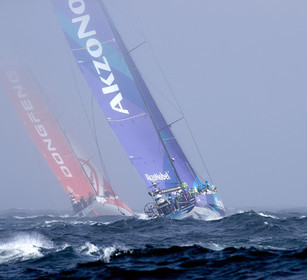 team AkzoNobel  in Volvo Ocean Race 2017-18.