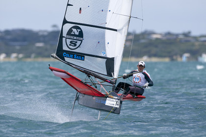 2015 McDougall + McConaghy Moth Worlds. Sorrento - VIC AUSTRALIA  . 6 16 January 2015. Organize by Sorrento Sailing Couta Boat Club.