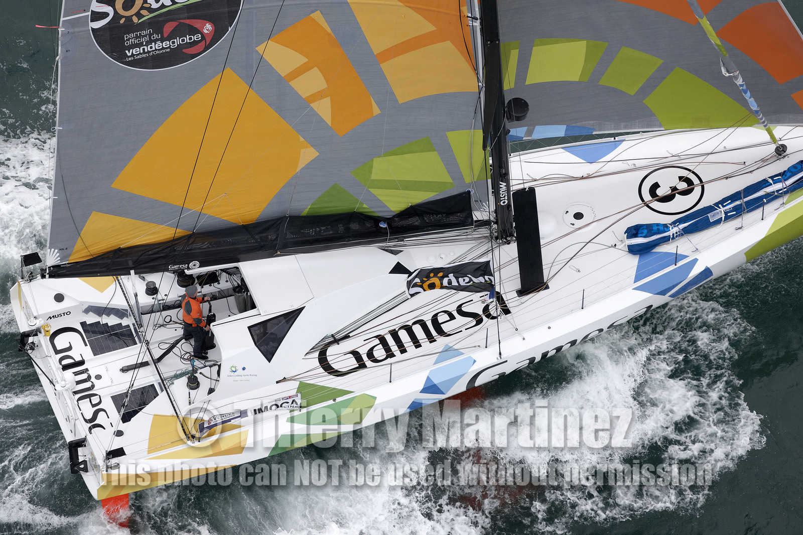VENDEE GLOBE 2012 13 , Start 10 Nov 2012.
