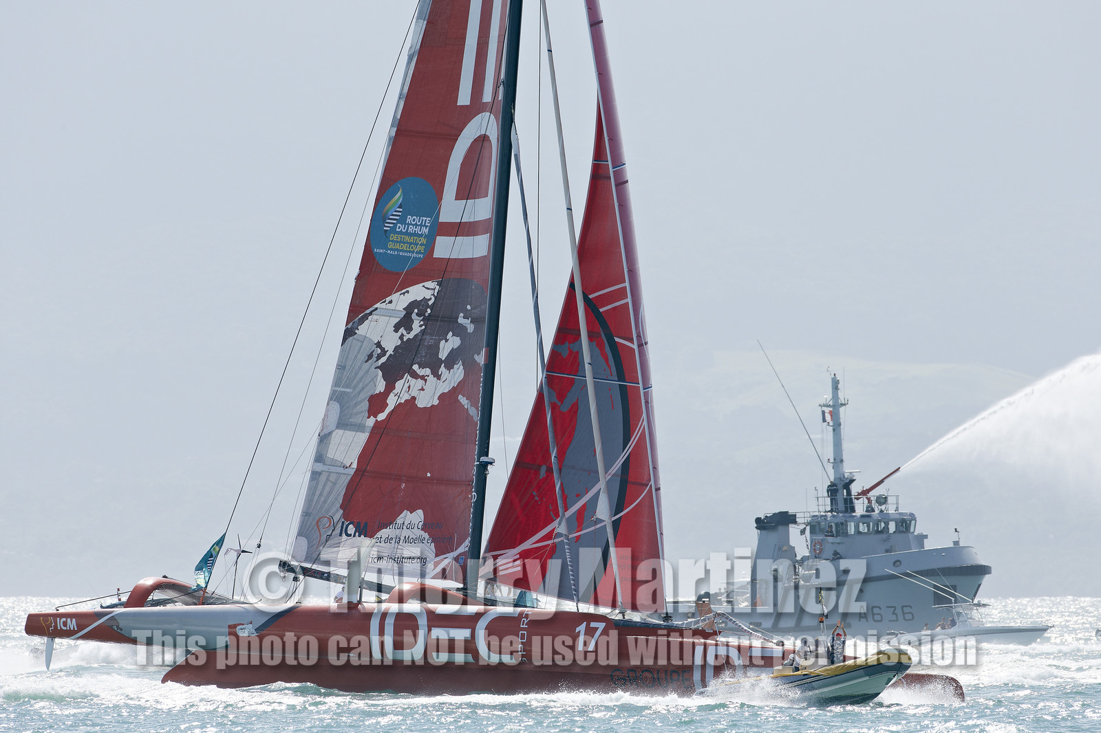 2014 ROUTE DU RHUM-DESTINATION GUADELOUPE, SOLO SAILING TRANSATLANTIC : ST MALO (FRA)   POINTE A PITRE-GUADELOUPE (FRENCH WEST INDIES)