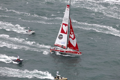 VENDEE GLOBE 2012 13 , Start 10 Nov 2012.