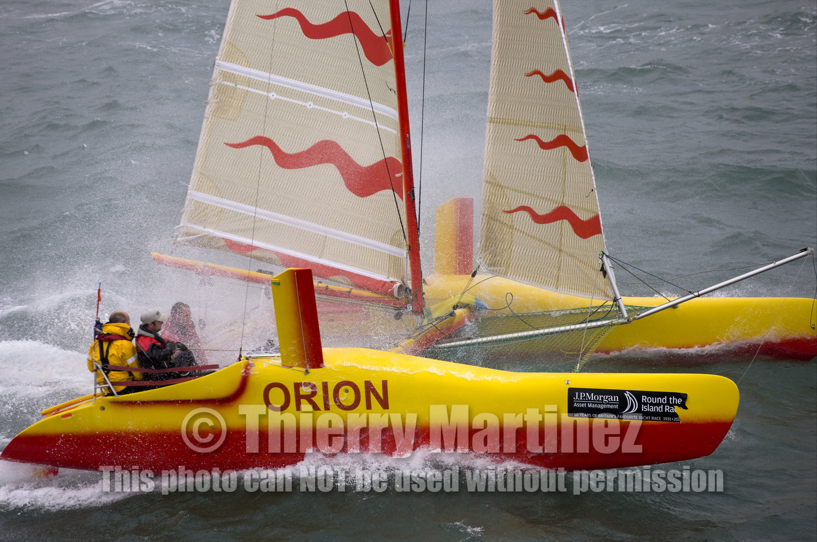 JP Morgan Asset Management Round The Island Race. 80th Anniversary race.