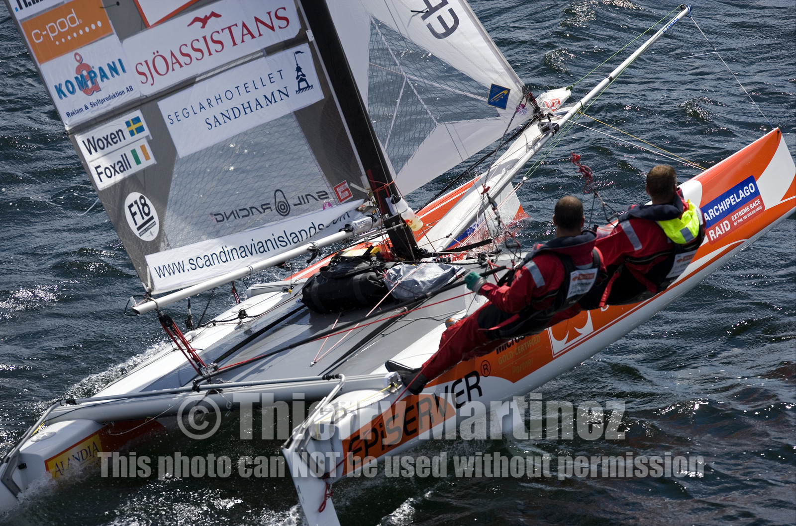 ©ThMartinez. NAGU, Finland, 28 JUNE 2006..Archipelago Raid 2006 (26-30 June 2006) Day 3-  .