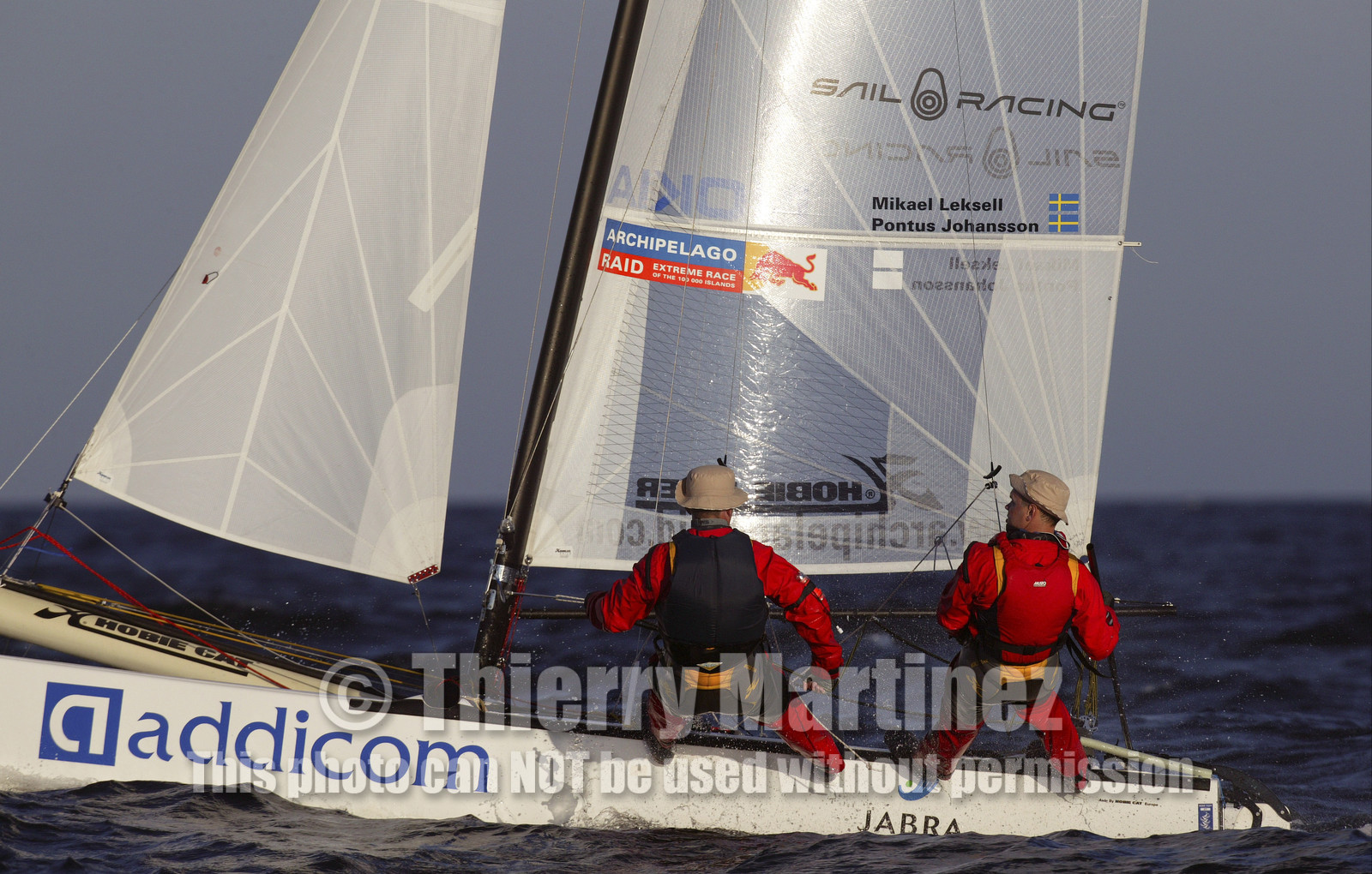 03_3130D © Th.Martinez,STOCKHOLM ARCHIPELAGO SWEDEN, 9 07 03-Archipelago Raid (2003) Leg3 : .ADDICOM Mikael Leksell (SWE) & Pontus Johansson (SWE)
