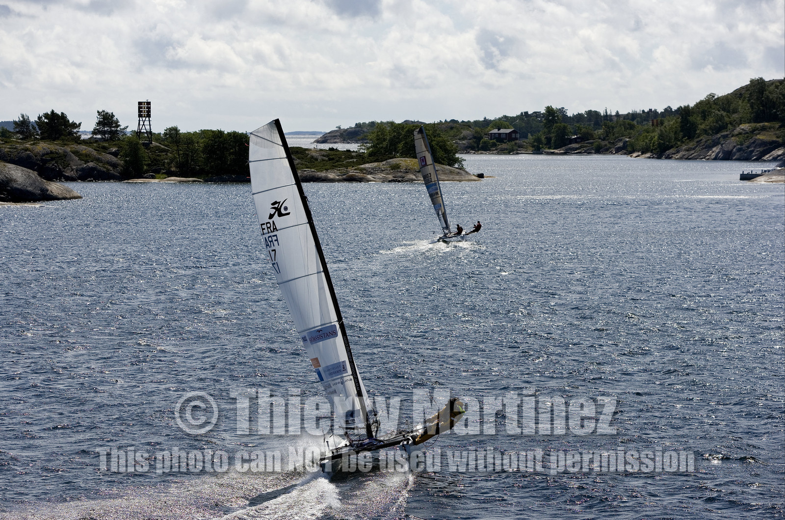 ©ThMartinez. NAGU, Finland, 28 JUNE 2006..Archipelago Raid 2006 (26-30 June 2006) Day 3-  .