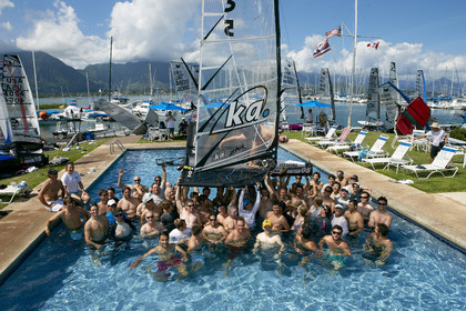 2013 McDOUGALL+McCONAGHY Moth Worlds - Kaneohe Bay - Hawaii -USA . October 2013