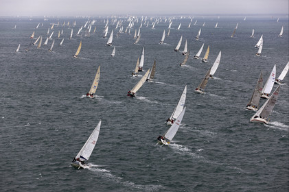 JP Morgan Asset Management Round The Island Race. 80th Anniversary race.