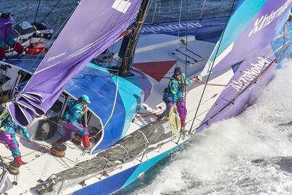 team AkzoNobel  in Volvo Ocean Race 2017-18.