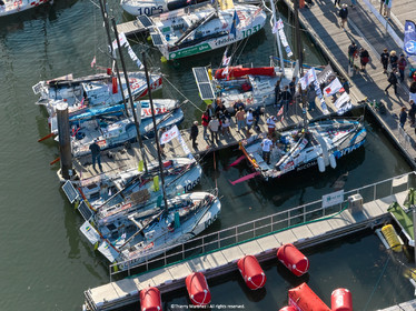 23_21250   © Thierry Martinez. LES SABLES D'OLONNE, 85 - FRANCE 22 septembre 2023.MINI TRANSAT 2023. Départ le 24 septembre.Les Sables d’Olonne (FRA)    Santa Cruz de la Palma ( Canaries)    St François ( Guadeloupe): 4050 NM.