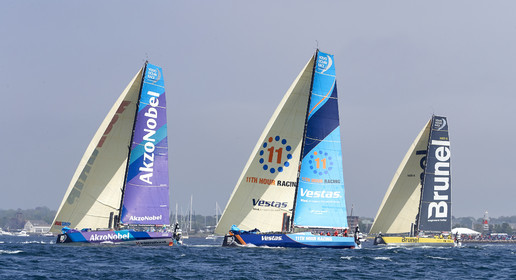 team AkzoNobel  in Volvo Ocean Race 2017-18.