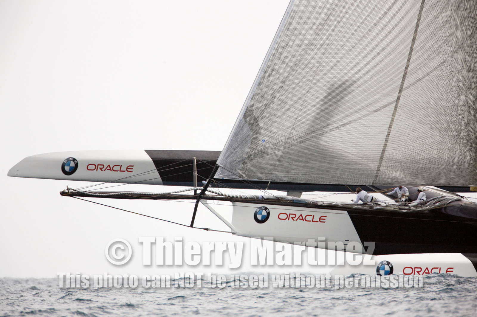 33rd  AMERICA'S CUP Valencia Spain, February 2010 - Defender:  ALINGHI (ALINGHI 5) vs Challenger : BMW Oracle Racing (USA 17)