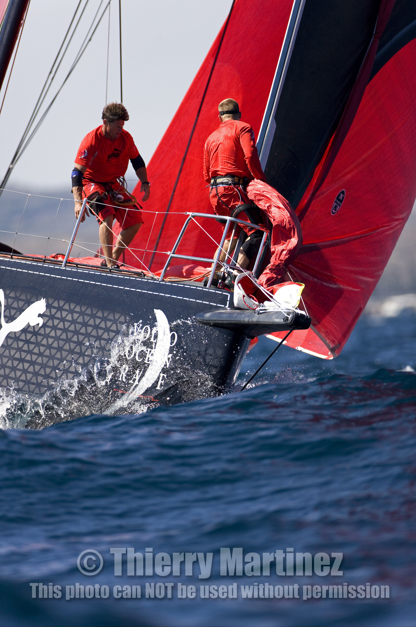 VOLVO OCEAN RACE - 2008 2009. IN-PORT RACE in Alicante-Spain.