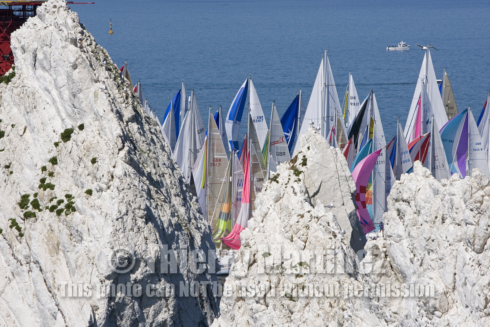 ROUND THE ISLAND RACE, ISLE OF WIGHT-UK . 3  June 2006.