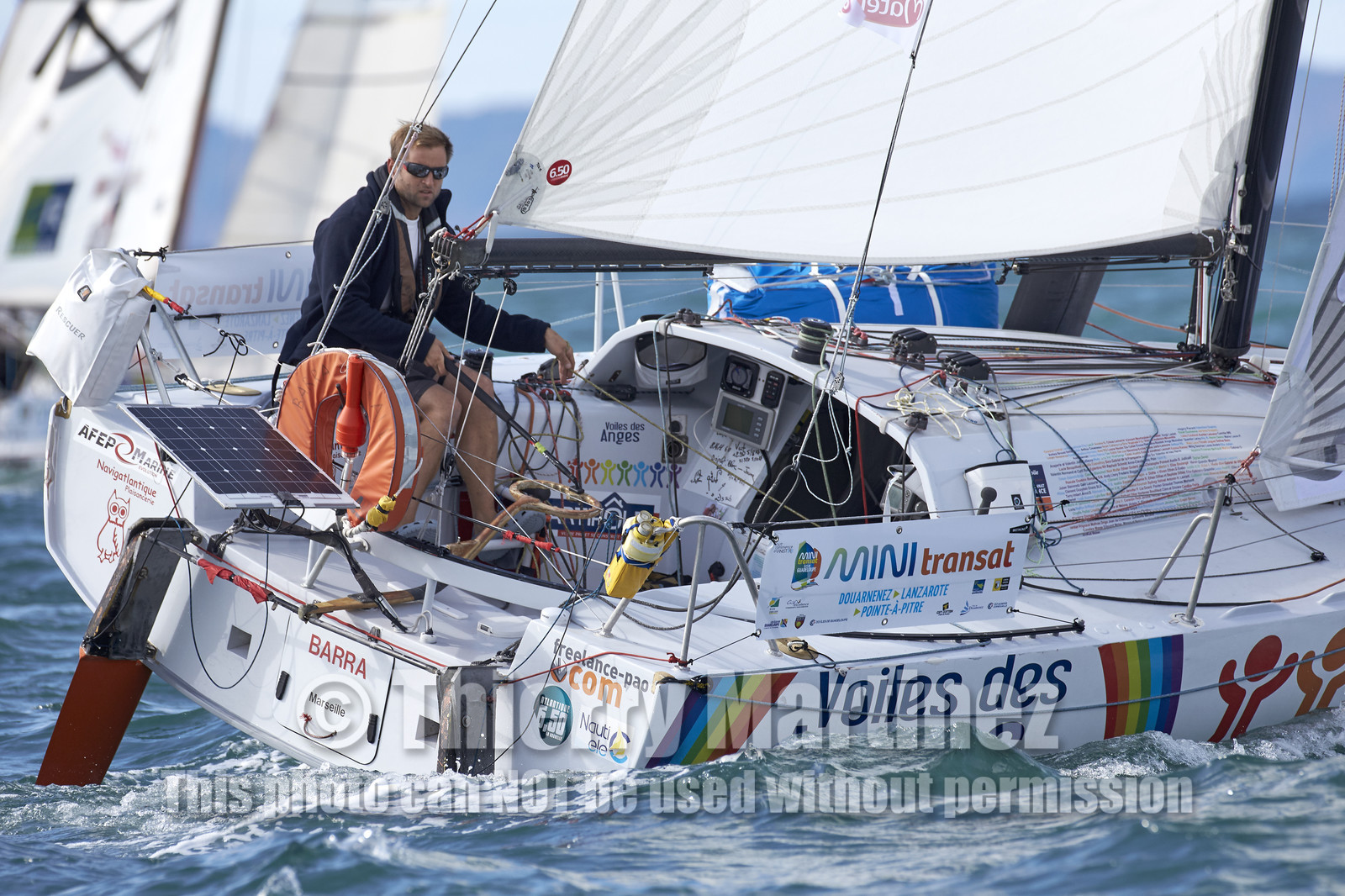 START 2015 MINI-TRANSAT Iles de Guadeloupes. .19 September  2015.