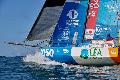23_22144   © Thierry Martinez. LES SABLES D'OLONNE, 85 - FRANCE 25 septembre 2023.Départ MINI TRANSAT 2023. Départ du Dimanche 24 septembre retardé au Lundi 25 Sept .Les Sables d’Olonne (FRA)    Santa Cruz de la Palma ( Canaries)    St François ( Guadeloupe): 4050 NM.