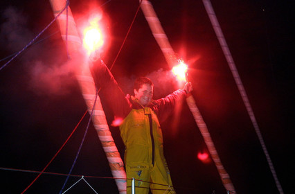 2000 Vendee Globe. Finish. Les Sables d'Olonne(FRA)