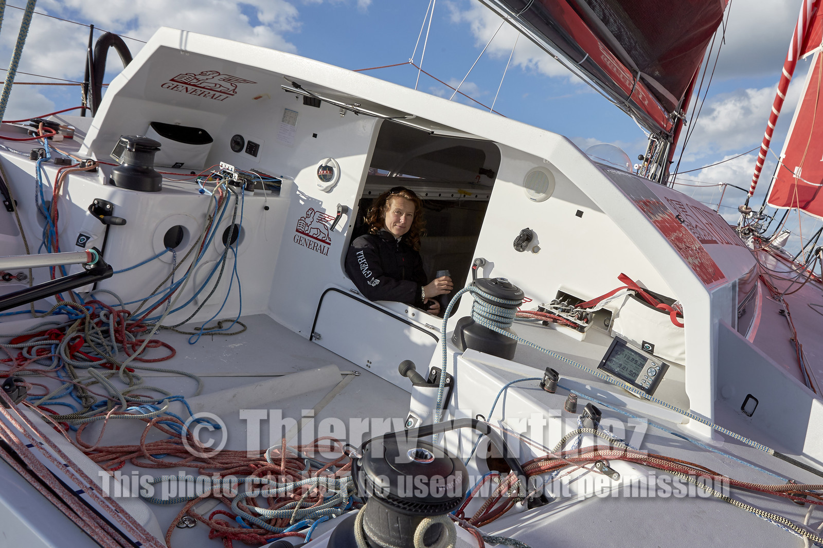 Isabelle JOSCHKE CLASS 40  GENERALI-HORIZON MIXITE