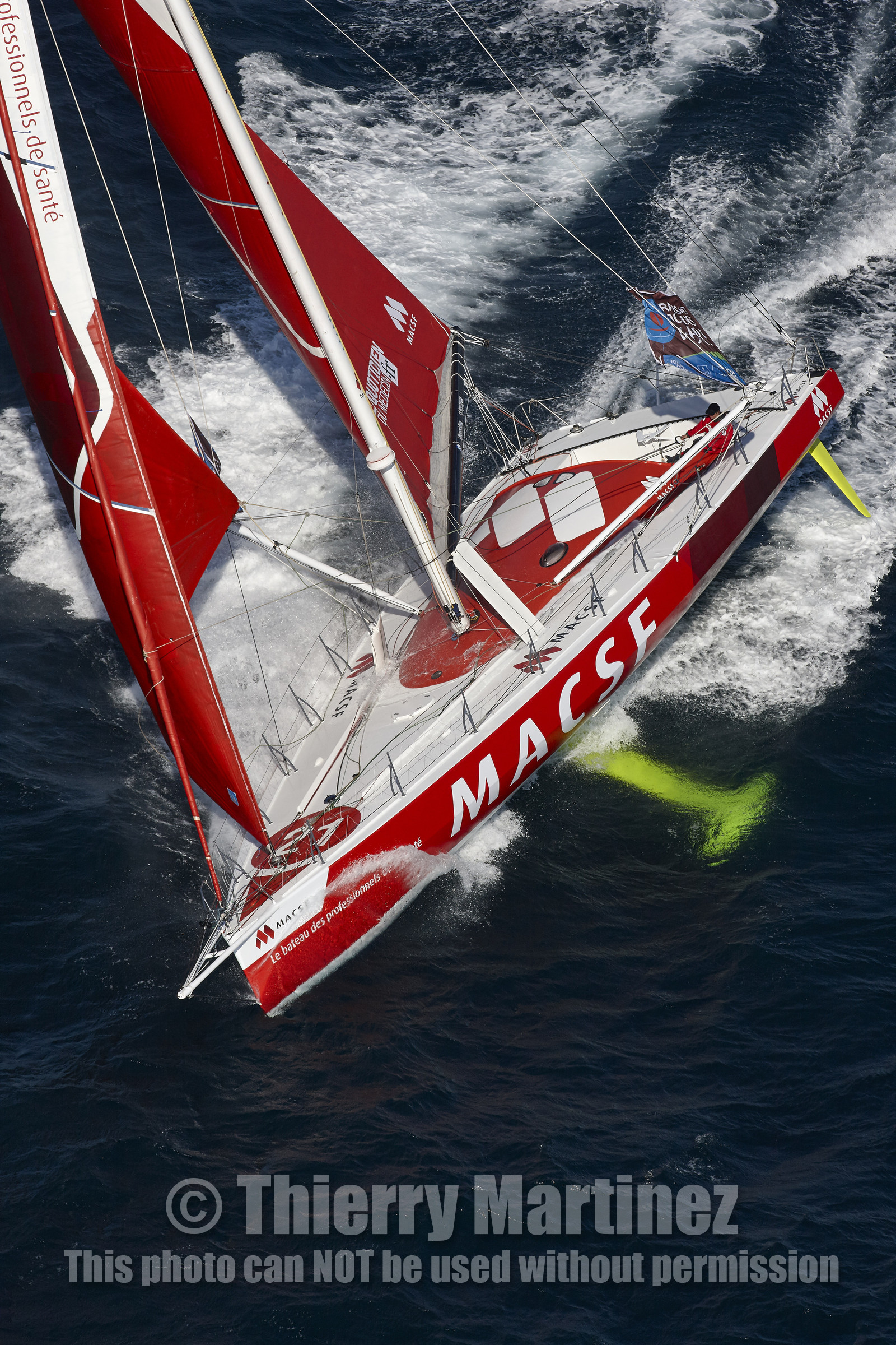 MACSF , Bertrand de Broc et Marc Guillemot avant la Transat Jacques Vabre 2015.