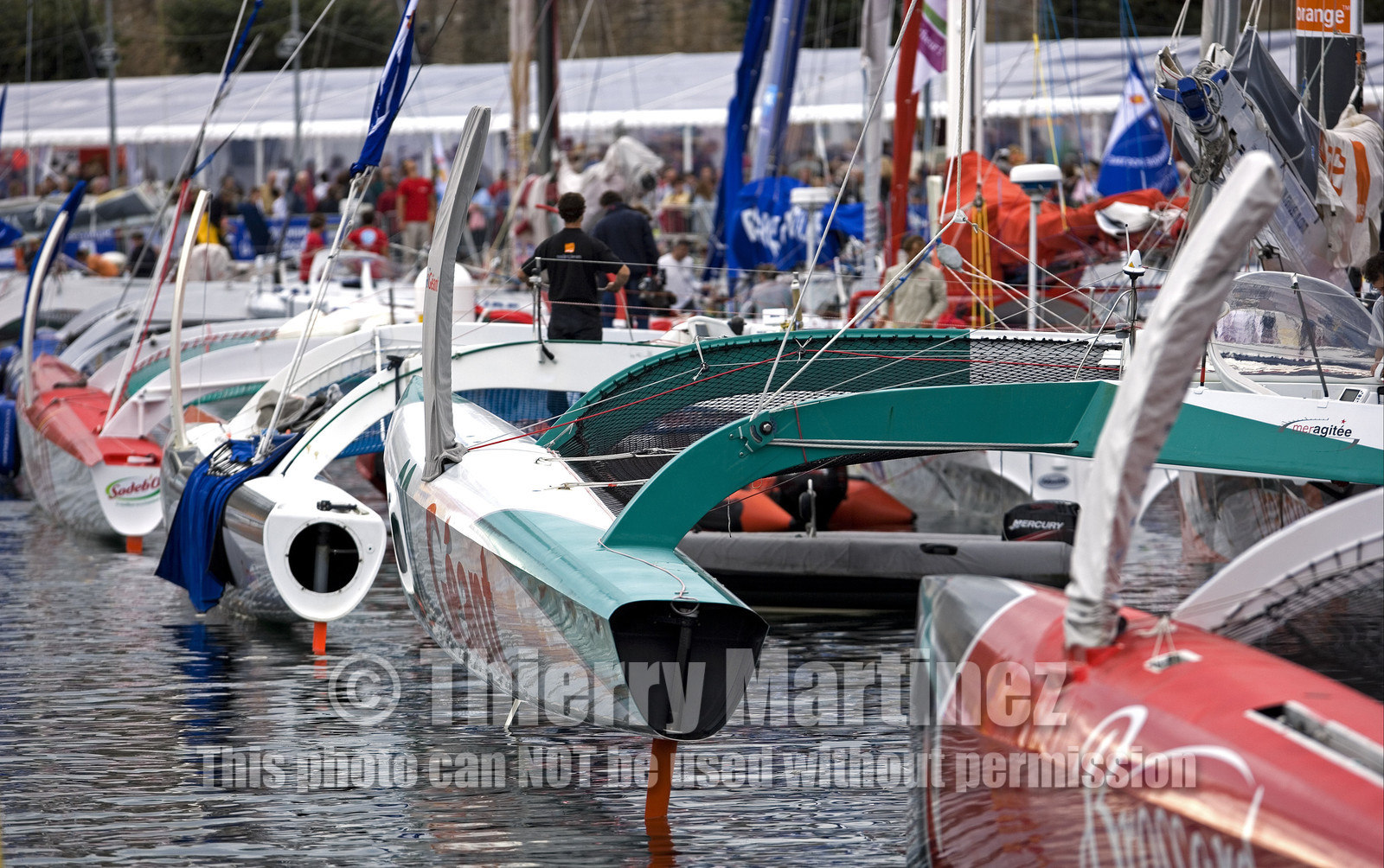 ROUTE DU RHUM Start in St Malo.Oct  2006