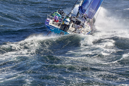 team AkzoNobel  in Volvo Ocean Race 2017-18.